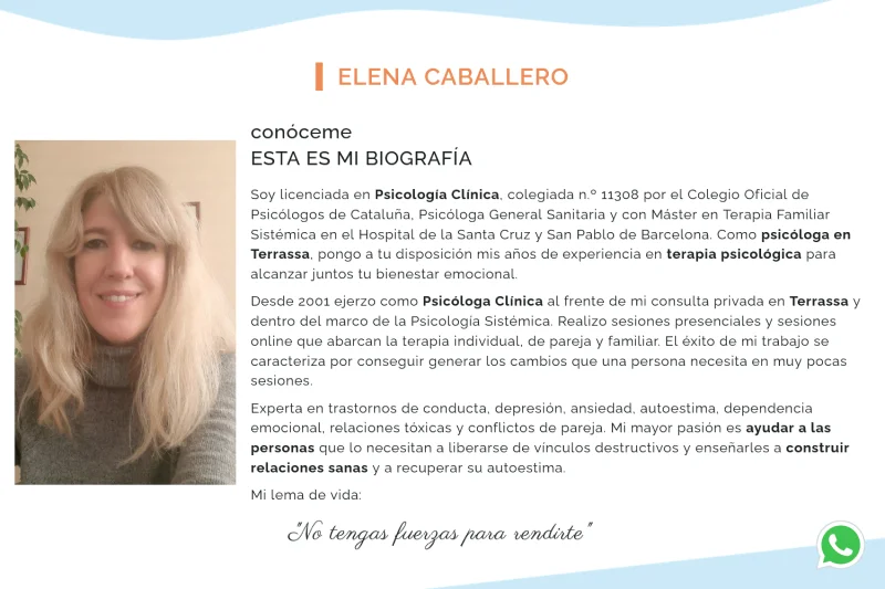 Centre Psicologia Elena Caballero